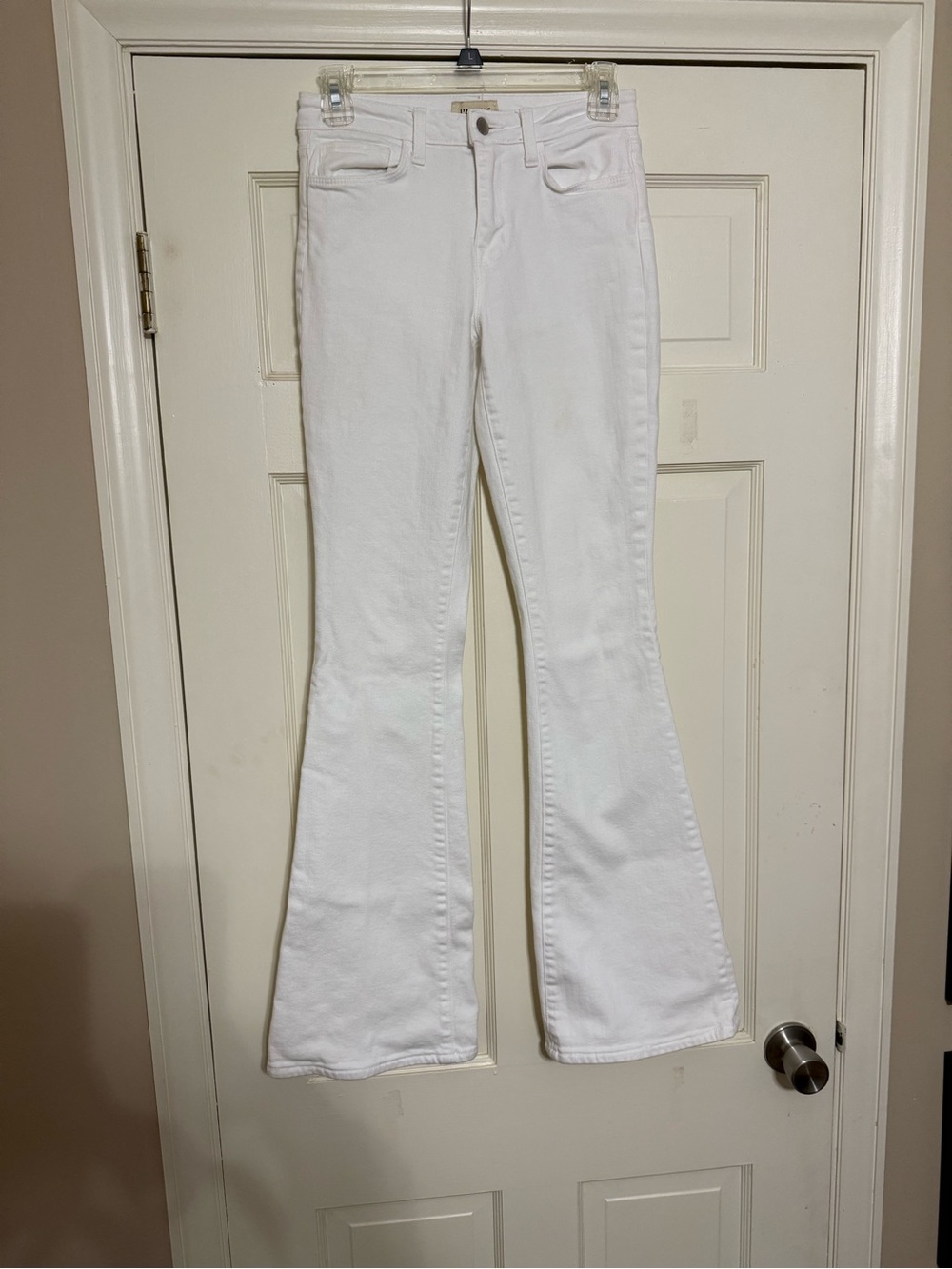 L’AGENCE White Flare Jeans - 25